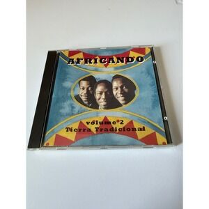 Africando Tierra Tradicional Volume 2 CD 1994 Sterns Africa Senegal Salsa STCD